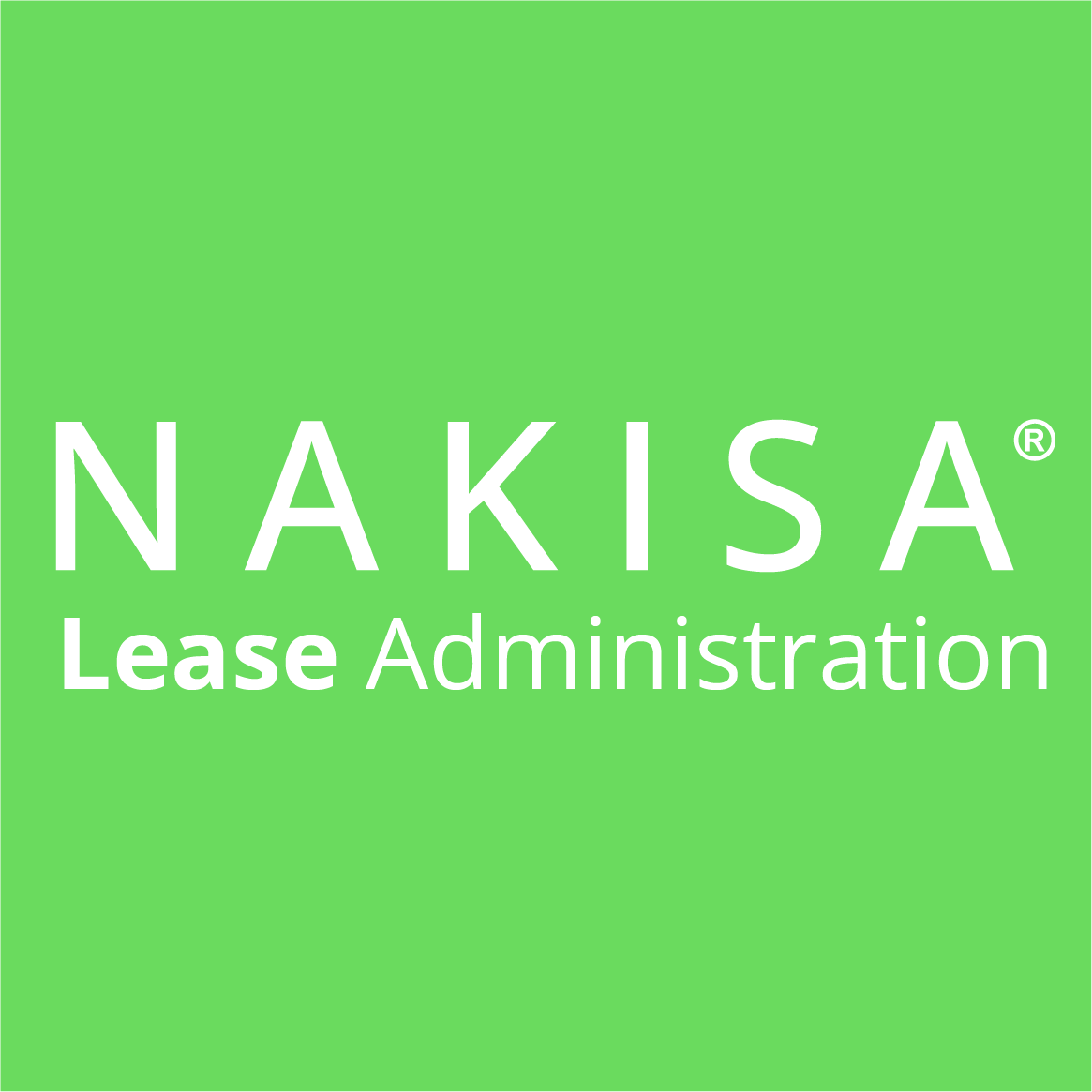 Nakisa's Lease Accounting Software logo