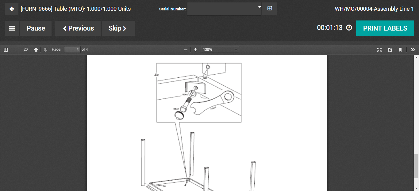Odoo screenshot & Video